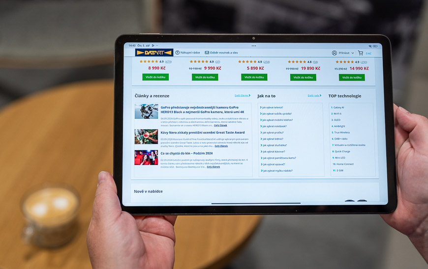 Recenze: Xiaomi Redmi Pad Pro - Skvělý tablet za příznivou cenu Xiaomi Redmi Pad Pro
