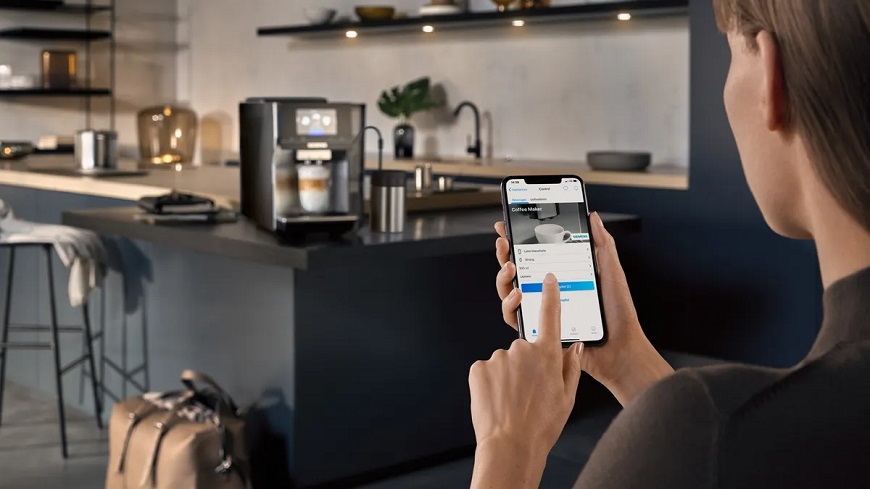 siemens kavovar eq700 - home connect