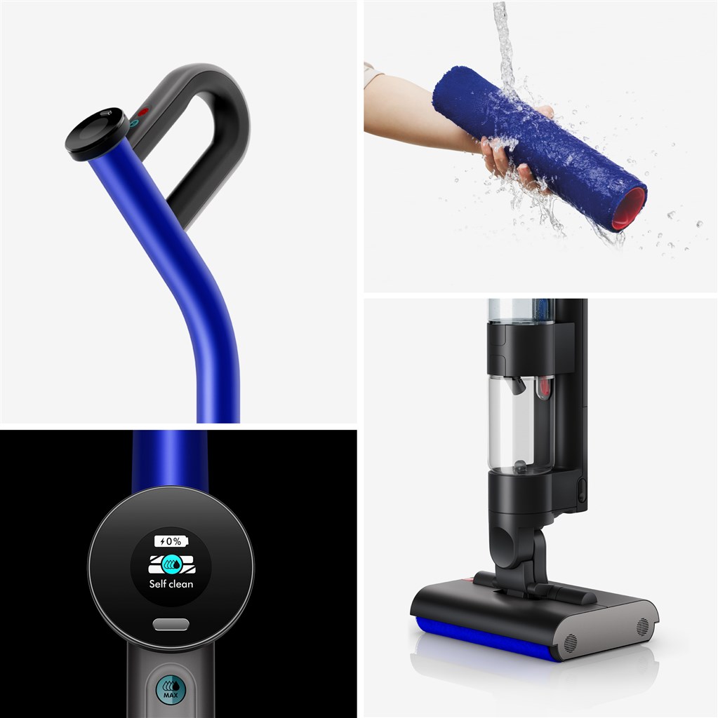Dyson přináší dvě žhavé novinky: První podlahovou myčku WashG1 a fén Dyson Supersonic Nural HD16 Dyson vysavač WachG1