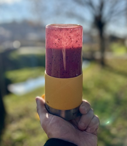 Přenosný mixér Tefal Smoothie Lightmix, žlutý– mixování surovin