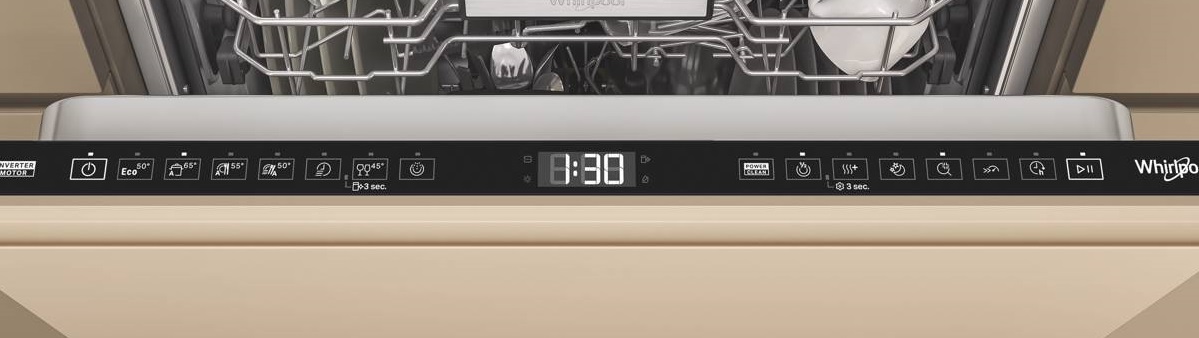 Extrémní myčky Whirlpool MaxiSpace: Více místa pro nádobí, méně starostí pro vás! whirlpool myčky nádobí maxispace auto program