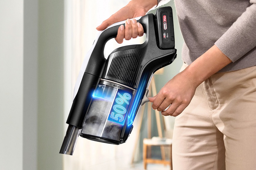 Buďte si jistí, že je doma čisto! Tyčový vysavač Bosch Unlimited 10 Unlimited10_04