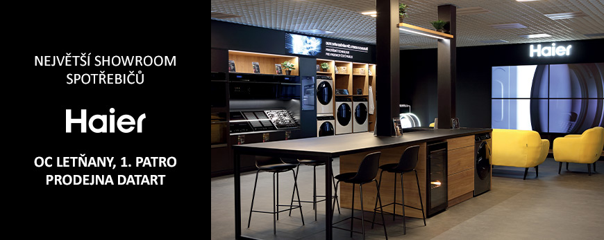 Showroom Haier – místo, kde luxus ožívá