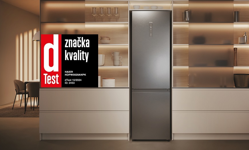 Kvalita je jistota – Haier lednice mají ocenění dTest