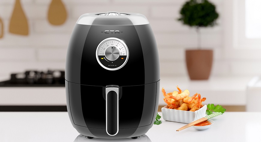 Lehké zdravé obědy a svačiny s fritézami, sendvičovači a Pečenkami ETA eta_horkovzdusna_friteza_storio