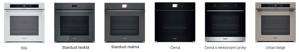 whirlpool nové odstíny
