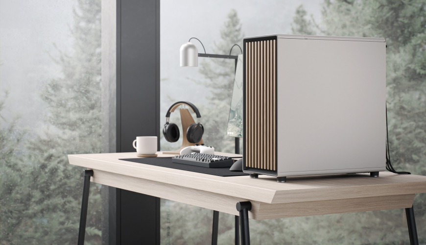 Fractal Design: Minimalistické PC skříně a výbava ve skandinávském stylu Fractal Design: Minimalistické PC skříně a výbava ve skandinávském stylu