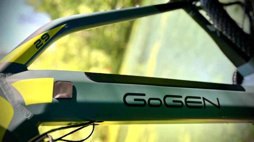Recenze: Elektrokolo GoGEN Campo MX 720 – Když srdce velí Go a dobrodružství máte v GENech Horské elektrokolo GoGEN Campo MX 720 v terénu – rám kola
