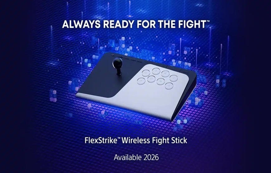 Připravte se na boj! Sony představilo FlexStrike – nový bezdrátový fight stick pro PS5 a PC bojový ovladač FlexStrike