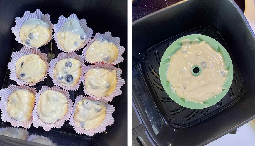 Horkovdusna friteza bosch muffiny