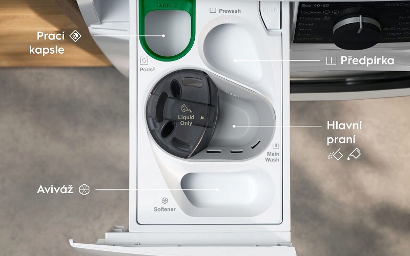 Vyžadujete špičkovou péči o vaše prádlo? Svěřte ho pračce Electrolux 700 SteamCare UniversalDose Pracky Electrolux 700 SteamCare UniversalDose