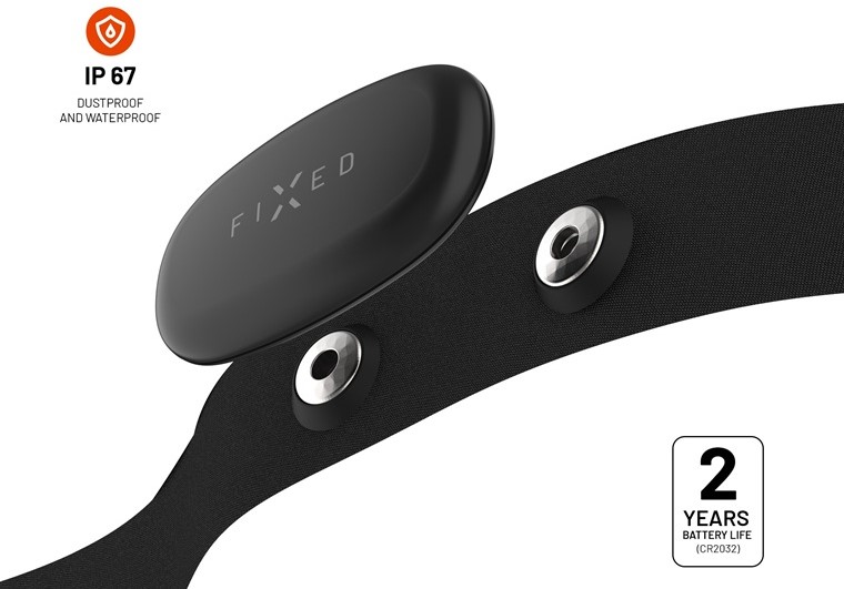 Recenze: Hrudní pás FIXED Pulse Dual – Přesnost, pohodlí a jednoduché používání hrudní pás Fixed