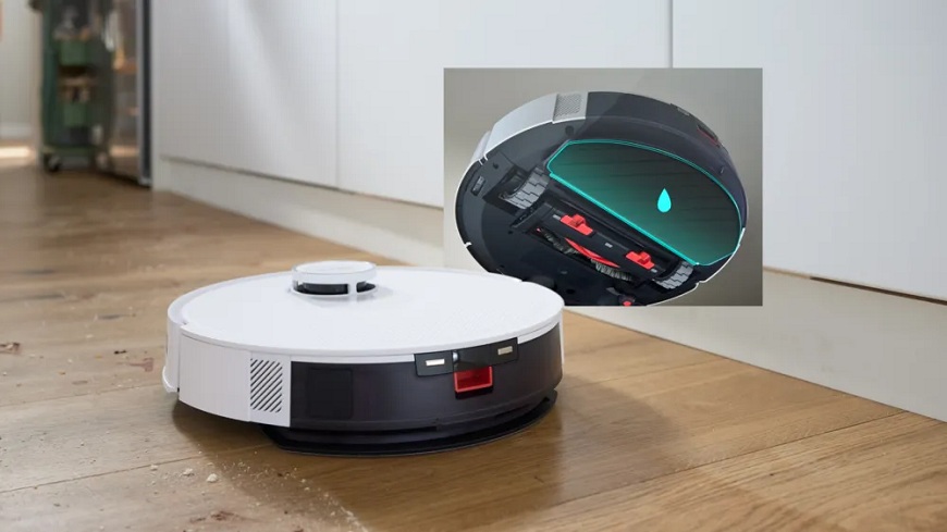 Robotický vysavač Bosch Spotless Advanced BCRC2W mopování s automatickým dávkováním vody