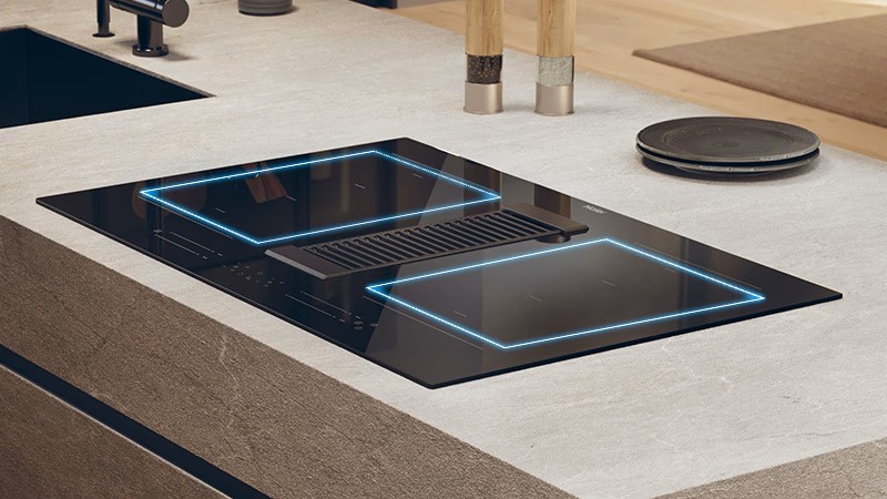 Indukční varné desky s odsáváním Haier ID Dual Series 6 deska s odsáváním haier multizony