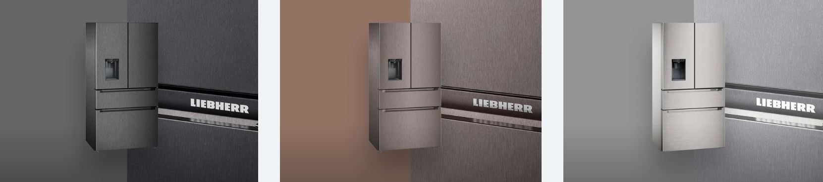 barevná provedeni americkych lednic liebherr