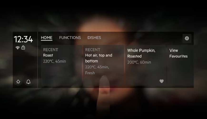 S parní troubou AEG SteamPro může být šéfkuchařem každý Uživatelské rozhraní CookSmart Touch+