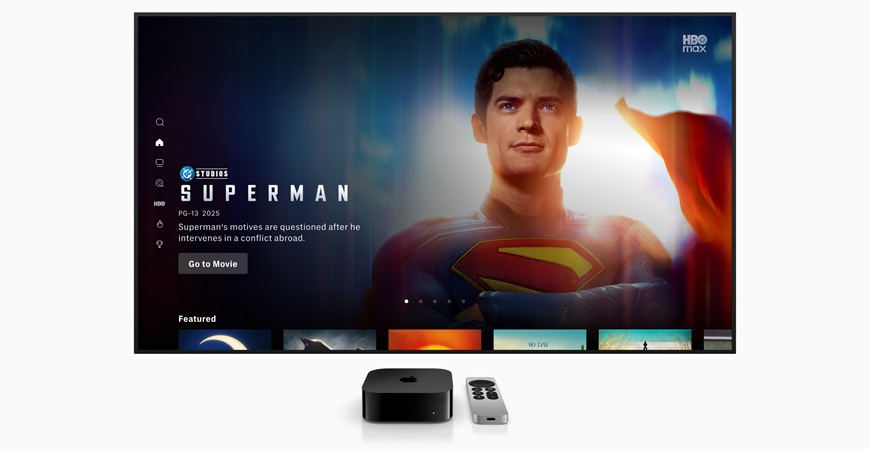 film Superman v aplikaci Hbo Max