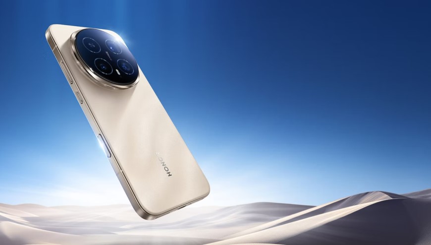 HONOR Magic8 Pro v béžové barvě
