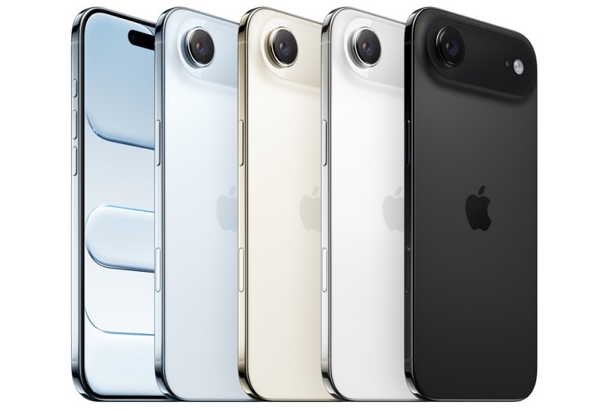Barevné varianty iPhone Air