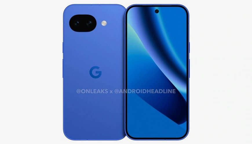 možná podoba telefonu Google Pixel 10a (@OnLeaks, AndroidHeadlines.com)