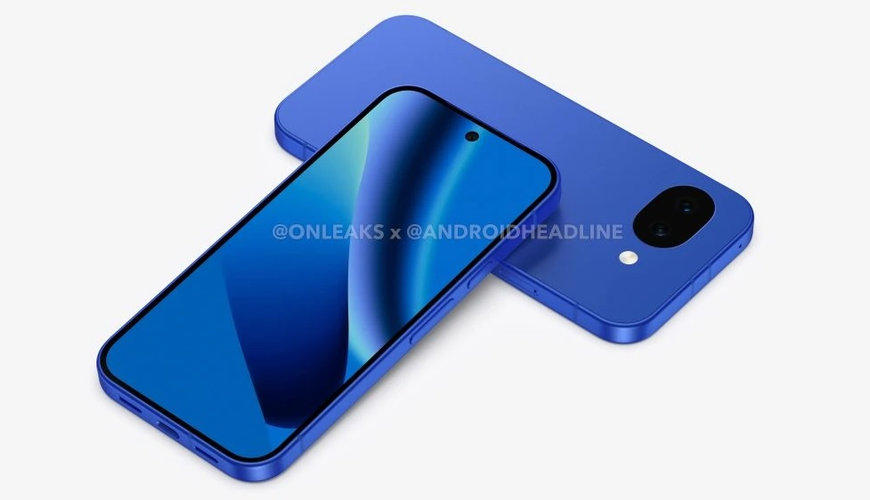 rendery modelů Google Pixel 10a (@OnLeaks, AndroidHeadlines.com)