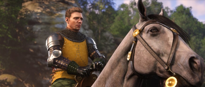 Počítačová hra Kingdom Come: Deliverance II vizualizuje jezdce na koni