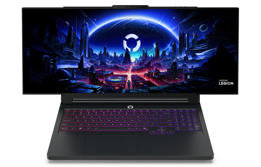 Prototyp notebooku Legion Pro Rollable, představený společností Lenovo na CES 2026