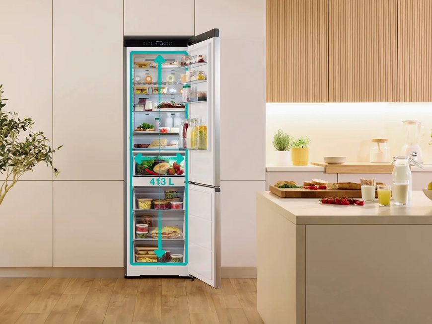 Kombinované chladničky Gorenje s extra velkým objemem 413 litrů Chladničky Gorenje s extra velkým objemem