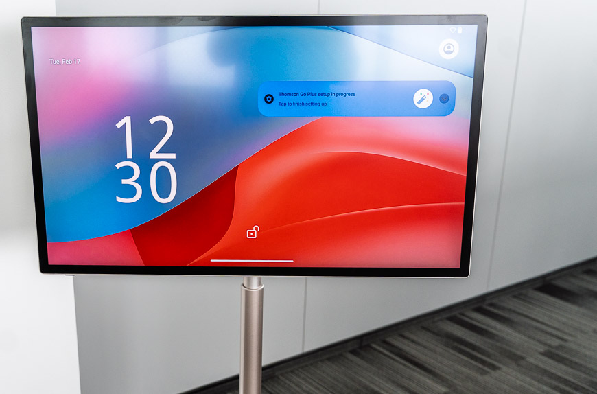 Recenze: Televize Thomson Go Plus vás bude věrně následovat v podstatě kamkoli detail obrazovky Thomson Go Plus