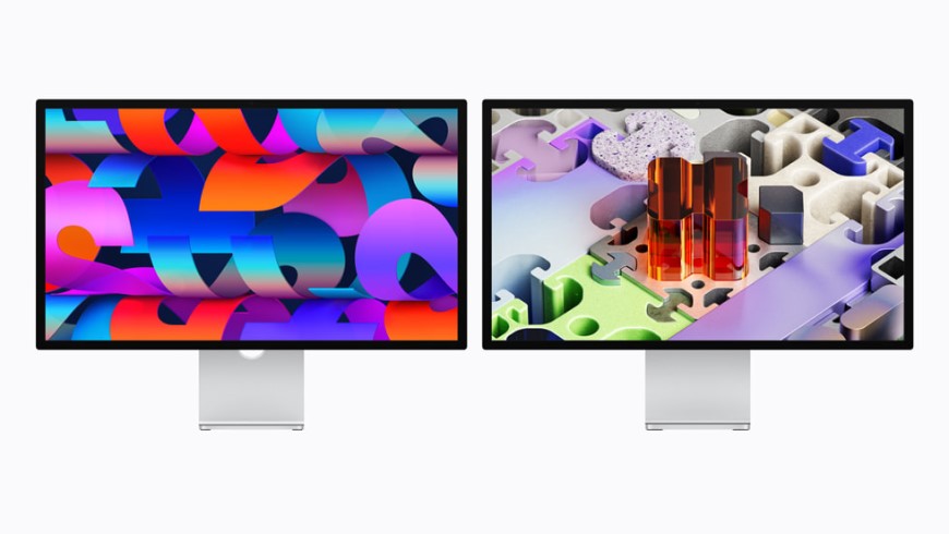 Apple s novinkami dále boduje – upgradoval Macy a odhalil nové duo monitorů Studio Display. Studio Display a Studio Display XDR