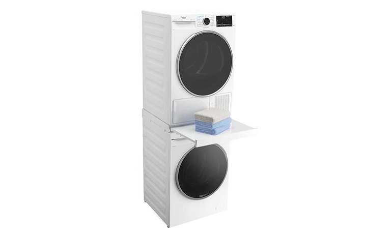 Nevíte si rady s výběrem mezikusu? Vsaďte na univerzální modely Beko Spojení pračky a sušičky univerzálním mezikusem Beko