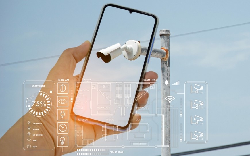 Jak vybrat IP kameru? IP kamera viditelná ve spárované aplikaci na smartphonu
