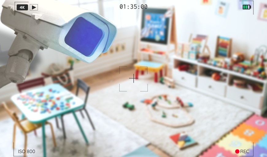 Jak vybrat IP kameru? Ukázka záznamu z IP kamery při monitoringu dětského pokoje