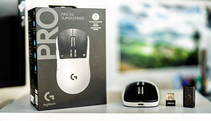 Recenze: Herní myš Logitech G PRO X 2 Superstrike – Když o vítězství rozhodují milisekundy Herní myš Logitech G PRO X 2 SUPERSTRIKE s oficiální krabicí