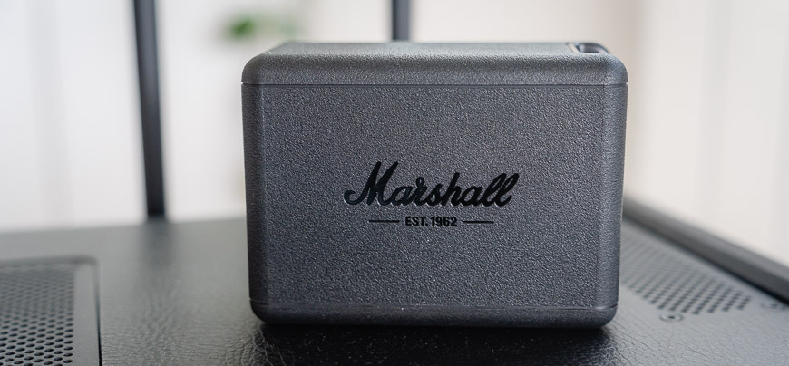 Recenze: Party reproduktor Marshall Bromley 750 o pozvánky na večírky nouzi mít nebude Baterie reproduktoru Marshall Bromley 750 – čelní pohled