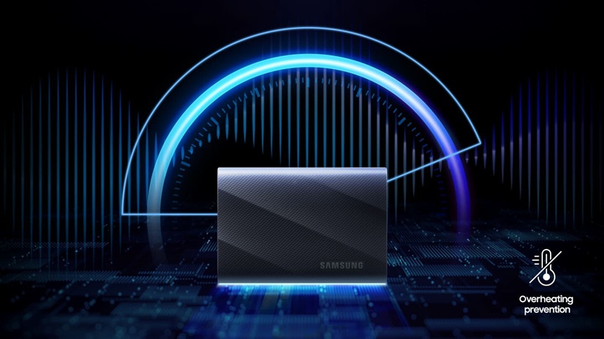 externí SSD T9 od Samsungu