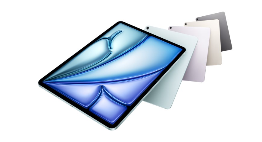 iPad Air s čipem M4 ve všech barevných variantách