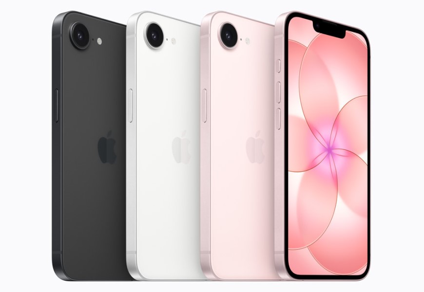 Týden Apple novinek zahájen! Nový iPhone 17e přináší za stejnou cenu o třídu lepší výbavu iPhone 17e ve třech barevných variantách: jemně růžová, bílá a černá