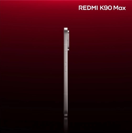 Redmi K90 Max: Nový král herních telefonů? Redmi K90 Max z boční strany