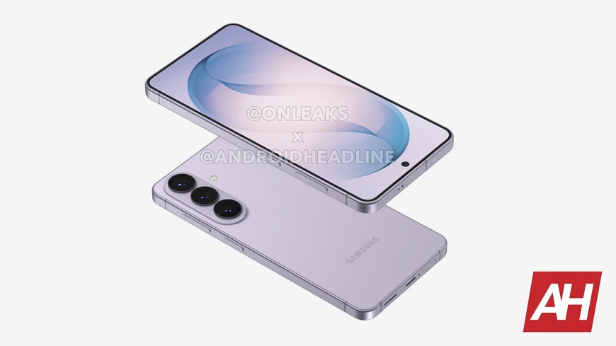 Náhled novinky Samsung Galaxy S27 v bílém provedení ze předu a ze zadu