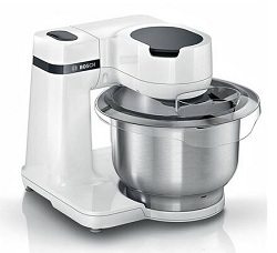Jak vybrat kuchyňský robot Bosch MUM: srovnání řad Kuchyňský robot Bosch MUMS2