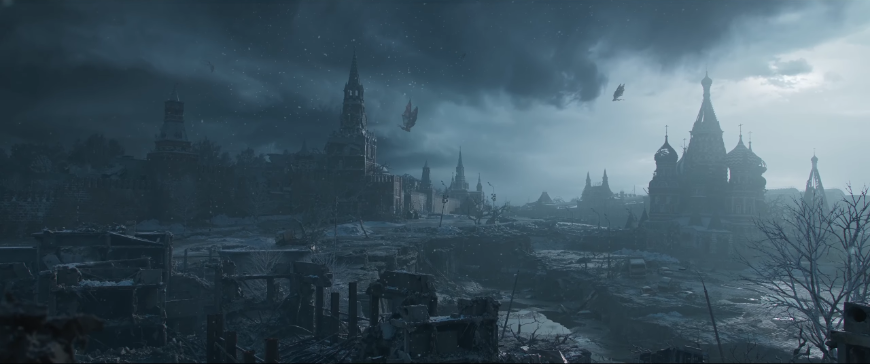 Nové Metro 2039 přijíždí: Vzhůru do podzemí! (aktualizováno) Trosky města, screenshot z traileru
