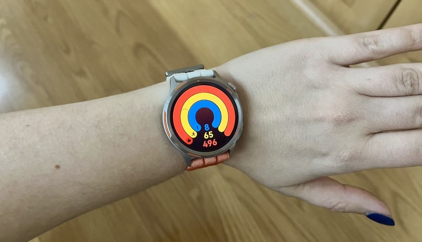 Plnení půlkruhů u chytrých hodinek Huawei Watch GT Runner 2