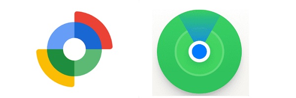 Vše o mobilech: 10 otázek, na které se ptáte nejčastěji Ikona pro aplikaci Find My Device a Find My.