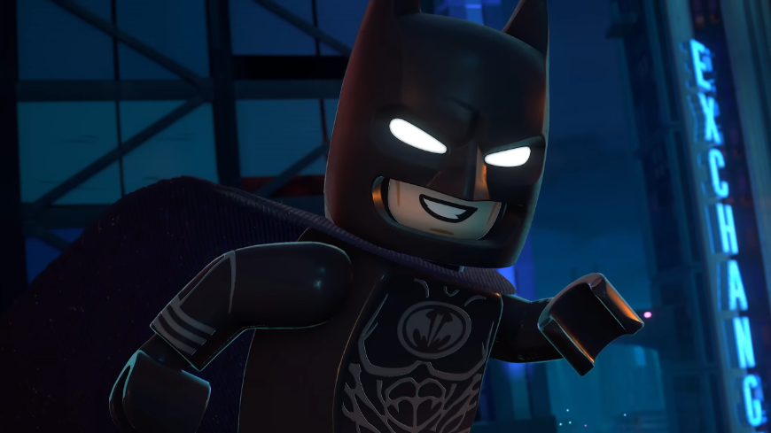 LEGO Batman běží, screenshot z traileru na hru