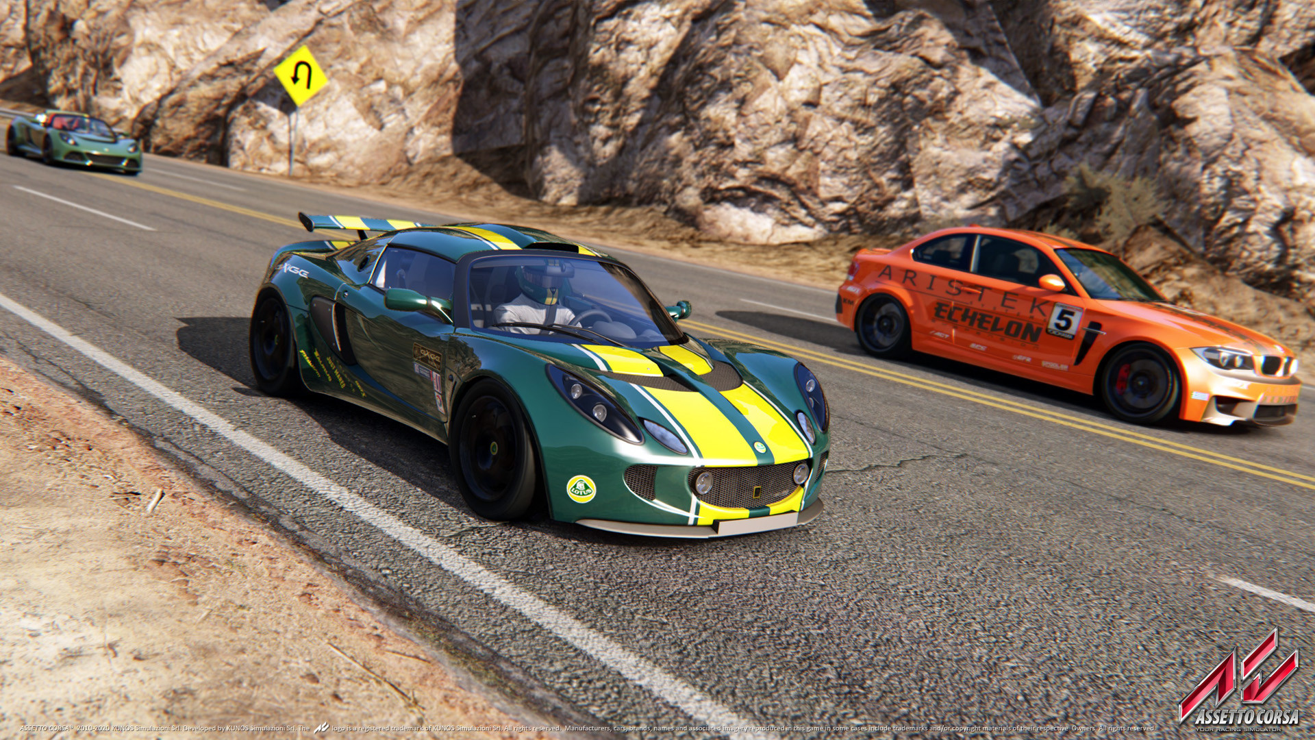 Sim racing: Zažij závody přímo v obýváku Závodní auto na dráze, screenshot ze hry Assetto Corsa