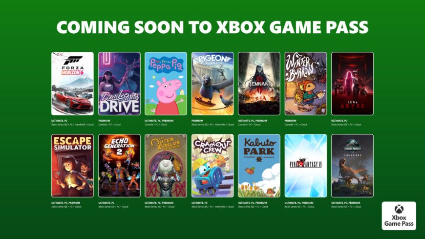 Seznam her přidávaných do Xbox Game Passu v květnu 2026