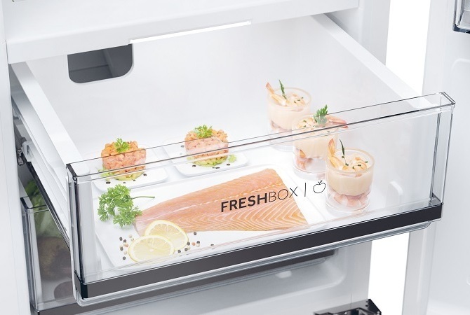 Haier Fresher Techs®: zásuvka freshbox