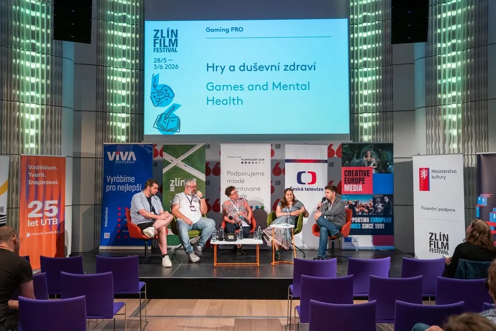 Učení hrami: Gamingové přednášky na Zlínském filmovém festivalu Diskuzní panel věnující se využití her v rámci duševního zdraví