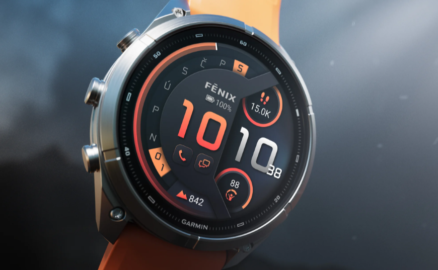 Displej chytrých hodinek Garmin Fénix 9